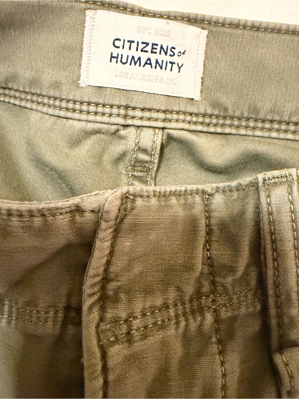 CITIZENS OF HUMANITY WINSLOW UTILITY PANTS IN SURPLUS - Picture 8 of 14